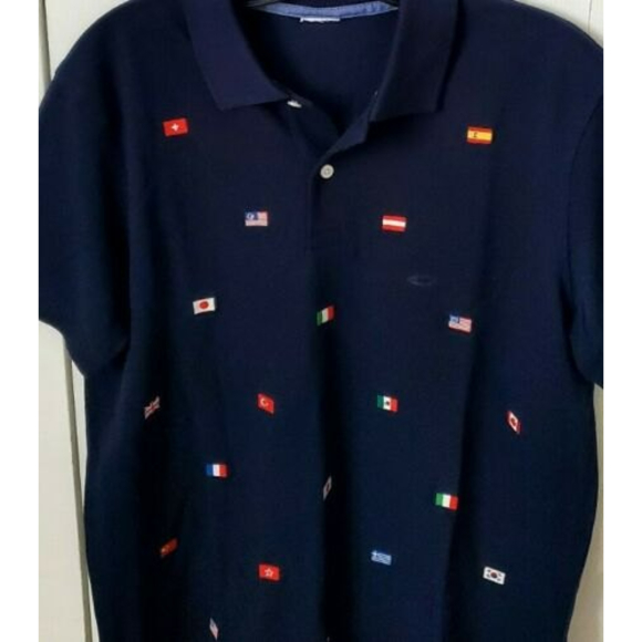 NWOT Brooks Brothers Slim Fit Performance Polo Shirt Men's Blue Flag Size L - Picture 3 of 5